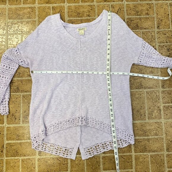 Lucky Brand Purple Knit Sweater - Picture 12 of 12